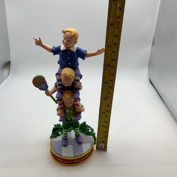 RARE The Wizard of Oz Munchkins Welcome to Munchkinland Bobblehead Figurine - Picture 12 of 13